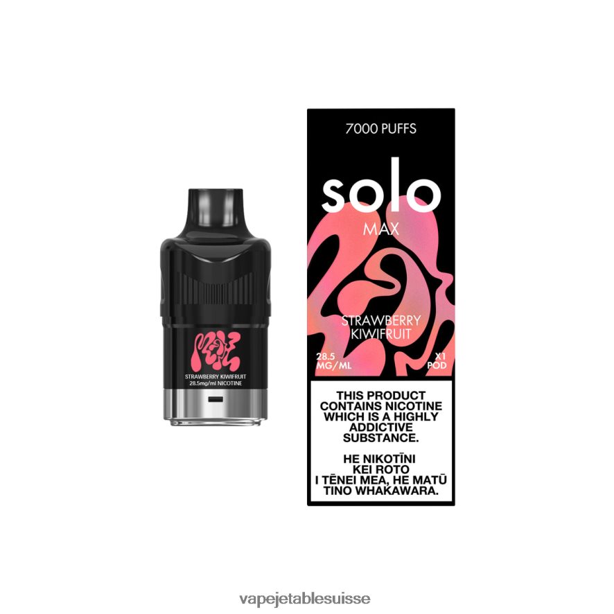 Vape Shop Geneve - Solo MAX cosse 26LPZN74 kiwi fraise