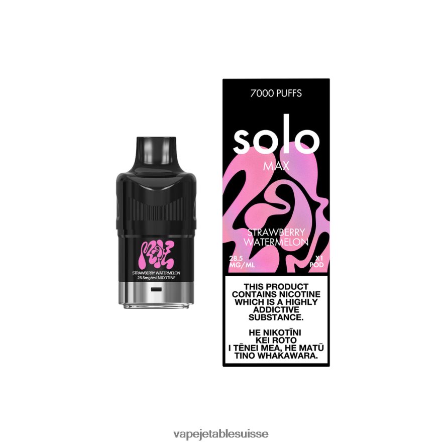 Vape Suisse - Solo MAX cosse 26LPZN88 pastèque fraise