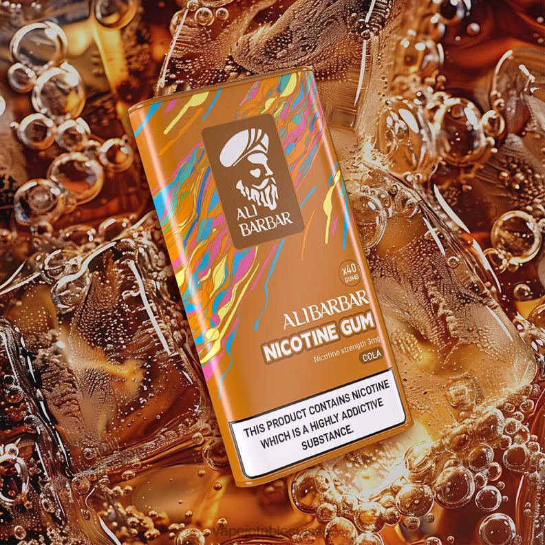Vape Shop Geneve - Alibarbar gomme à la nicotine pomme 2RRNF98