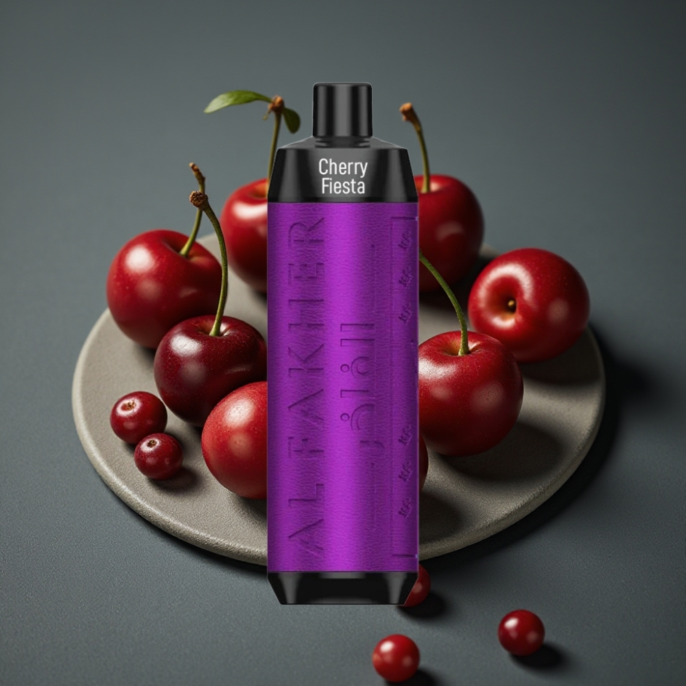 Al Fakher Crown Bar 8000 Crystal Disposable Vape Fiesta Cerise 18ml 5mg