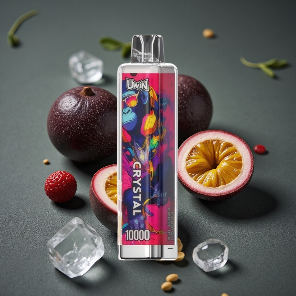 UWIN Crystal 10000 Puffs Fruit de la Passion Glacé 18ml 5%
