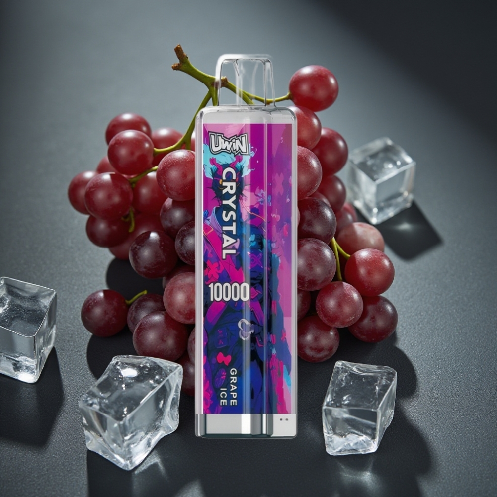 UWIN Crystal 10000 Puffs Glace Raisin 18ml 650mAh vape wholesale Suisse