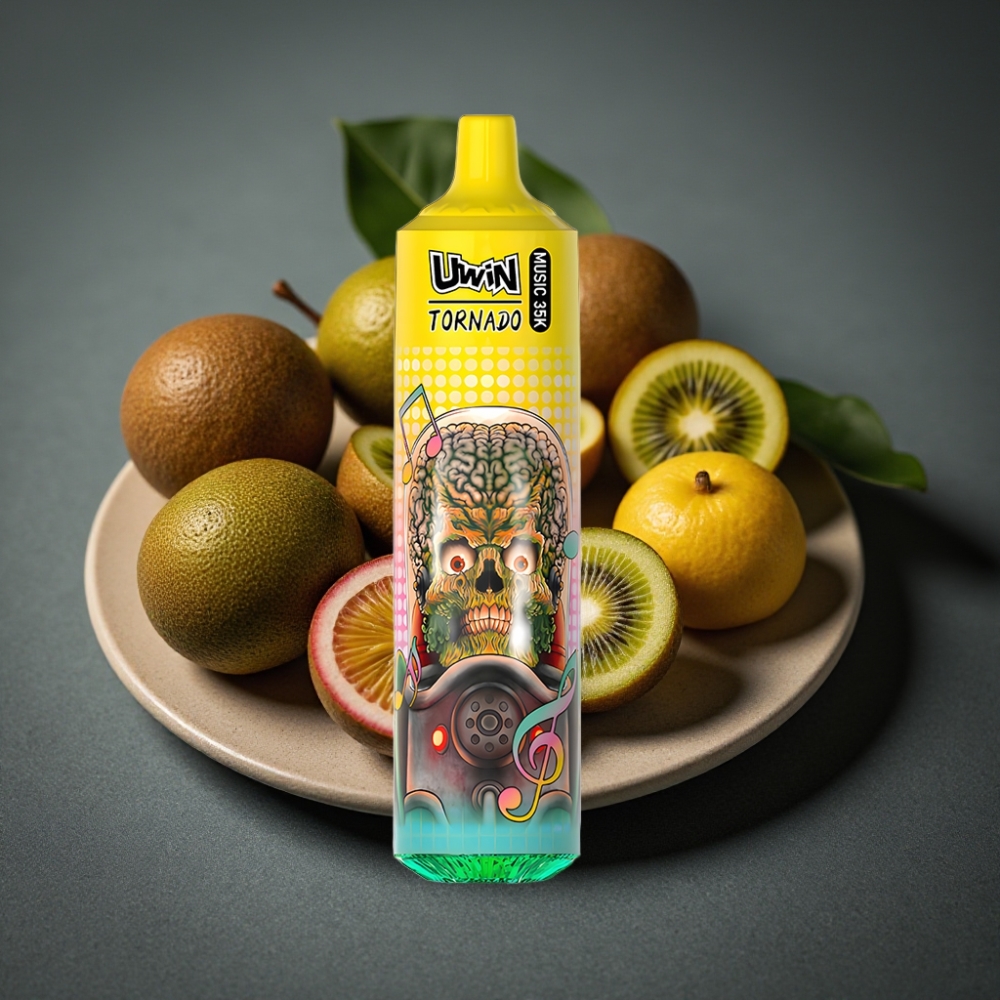 Uwin Tornado 35K Kiwi Fruit de la Passion Goyave 35K puffs 5% Type-C