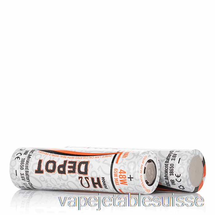 Vape Suisse Hohm Dépôt 18650 3005mah 16.8a Batterie Deux Batteries Pack