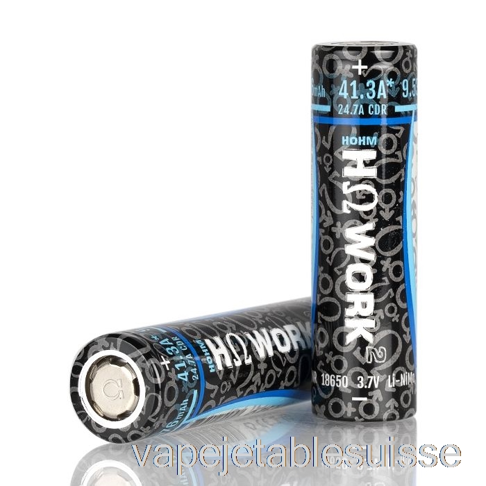Vape Suisse Hohm Tech Work 2 18650 2547mah 25.3a Batterie Deux Batteries Pack