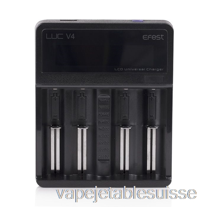 Vape Suisse Efest Luc V4 Chargeur Lcd