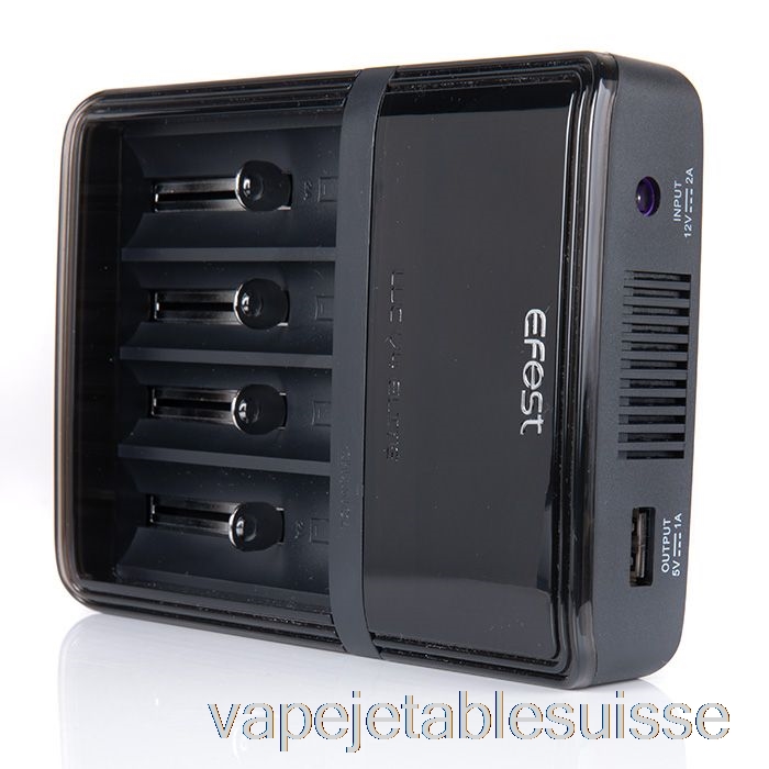 Vape Suisse Efest Luc V4 Elite Hd Chargeur Lcd