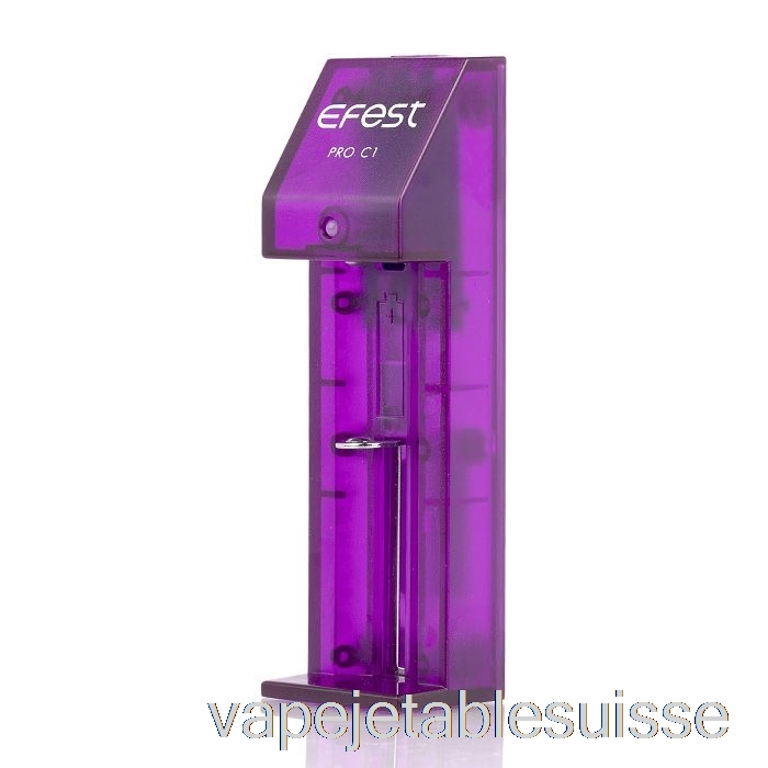 Vape Suisse Efest Pro C1 Chargeur De Batterie Intelligent 1 Baie