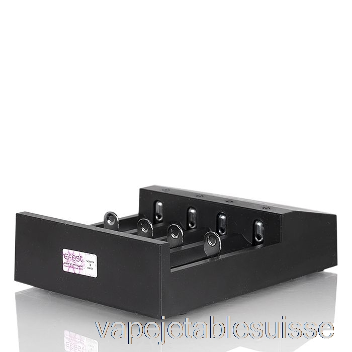 Vape Suisse Efest Pro C4 Chargeur De Batterie Intelligent à 4 Baies