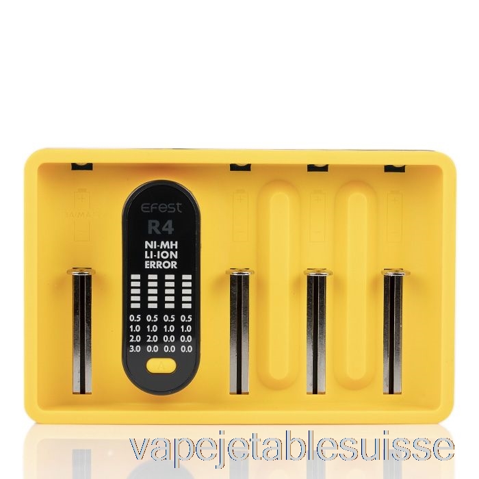 Vape Suisse Efest Imate R4 Chargeur Qc Intelligent
