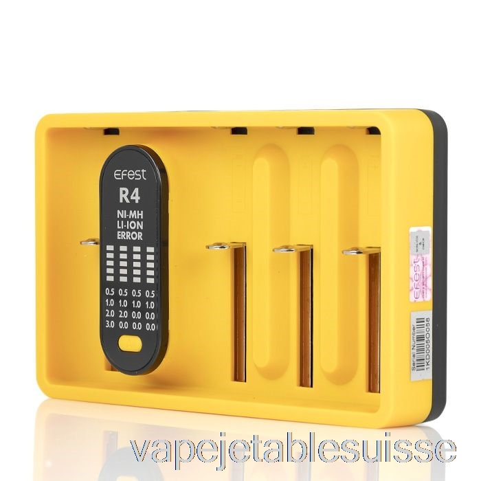 Vape Suisse Efest Imate R4 Chargeur Qc Intelligent