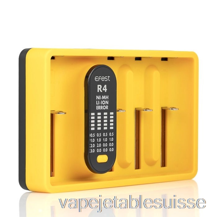 Vape Suisse Efest Imate R4 Chargeur Qc Intelligent