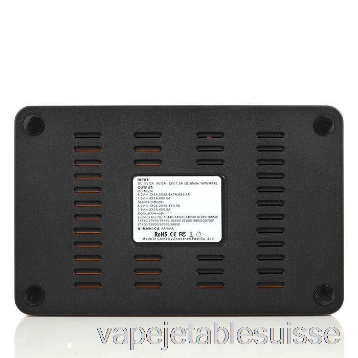 Vape Suisse Efest Imate R4 Chargeur Qc Intelligent