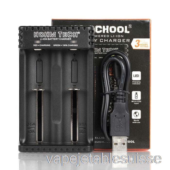 Vape Suisse Hohm Tech School 2 2a Chargeur Micro-usb