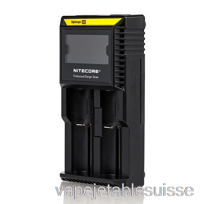 Chargeur De Batterie Vape Suisse Nitecore D2 (2 Baies)