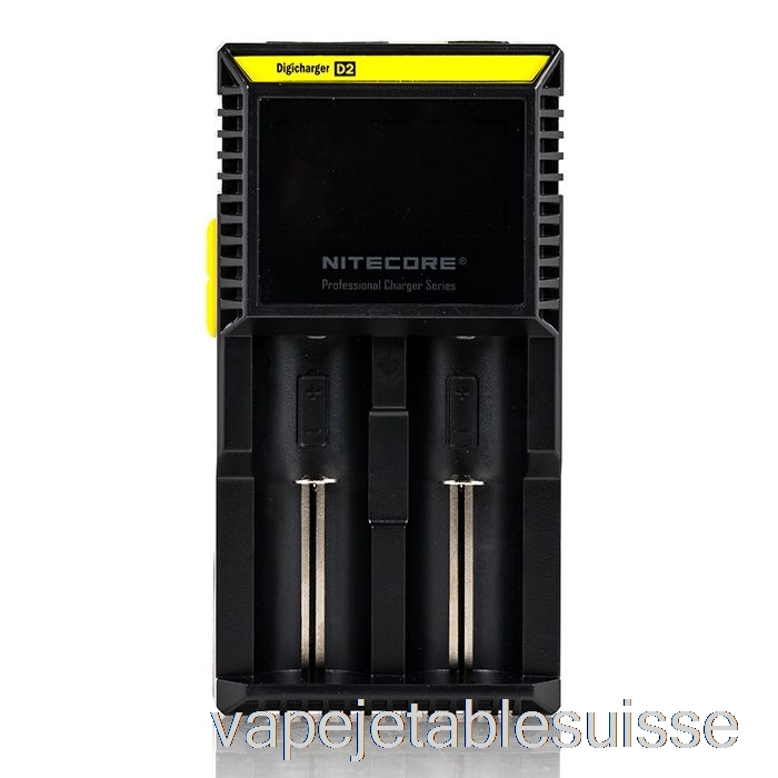 Chargeur De Batterie Vape Suisse Nitecore D2 (2 Baies)