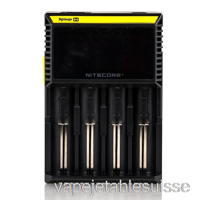 Chargeur De Batterie Vape Suisse Nitecore D4 (4 Baies)
