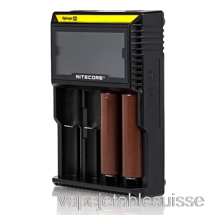 Chargeur De Batterie Vape Suisse Nitecore D4 (4 Baies)