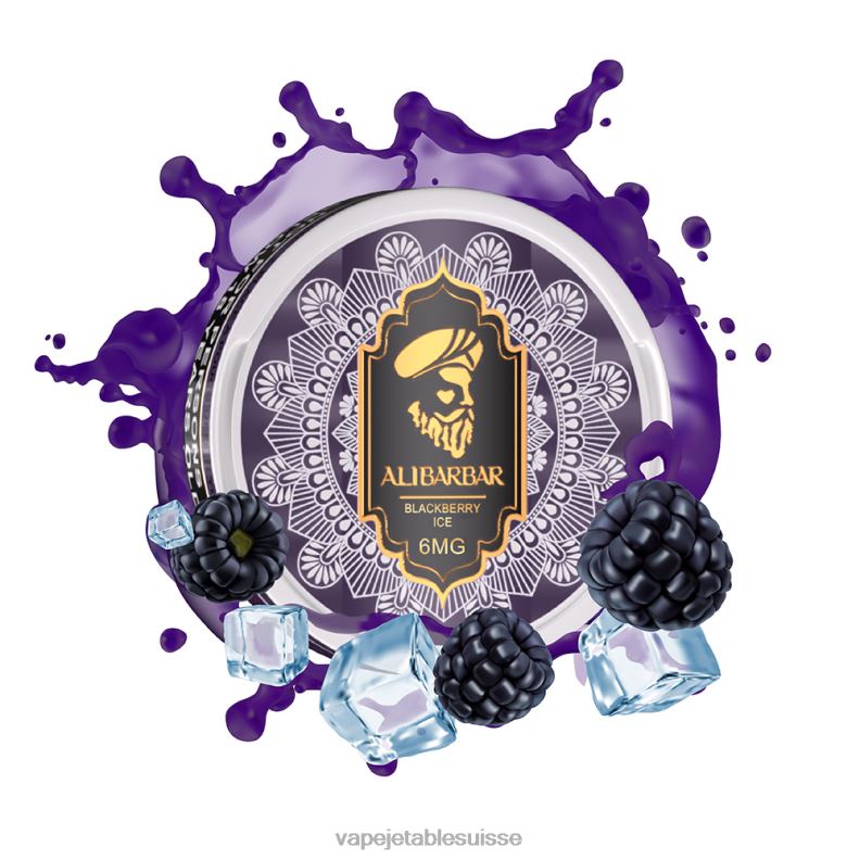 Vape Jetable Suisse - Alibarbar sachets de nicotine glace à la noix de coco 2RRNF83