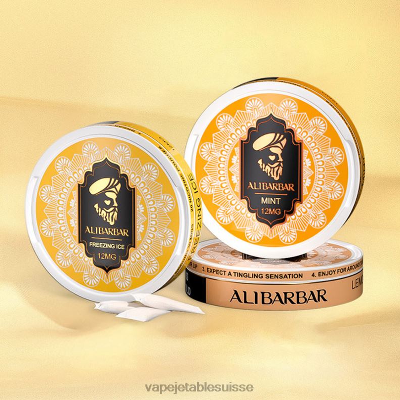 Vape Shop Geneve - Alibarbar sachets de nicotine grenade cerise 2RRNF82