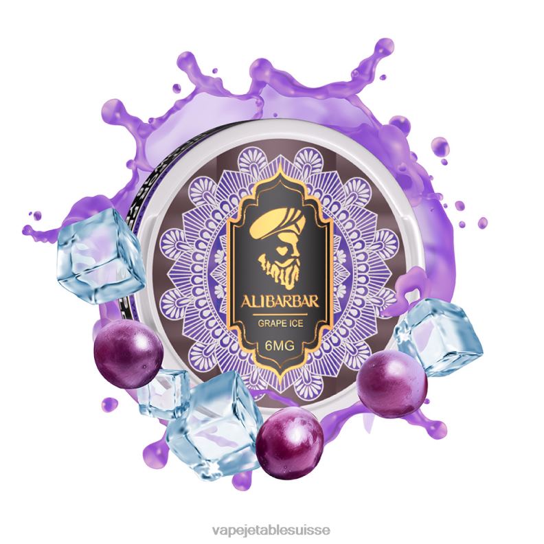 Vape Shop Geneve - Alibarbar sachets de nicotine menthe verte 2RRNF90