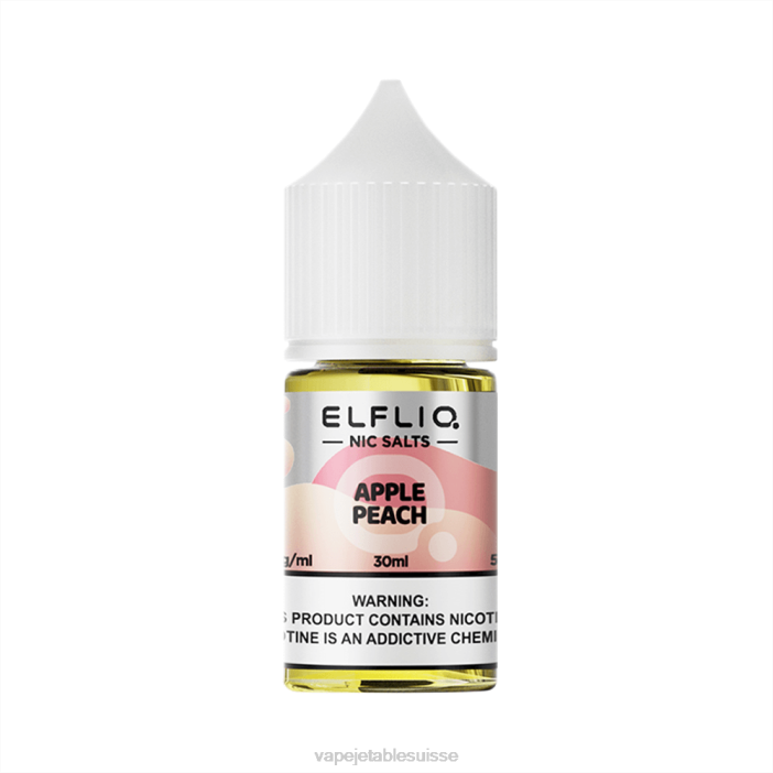 pêche à la pomme R4L27 ELFBAR ELFLIQ nic sel 30ml