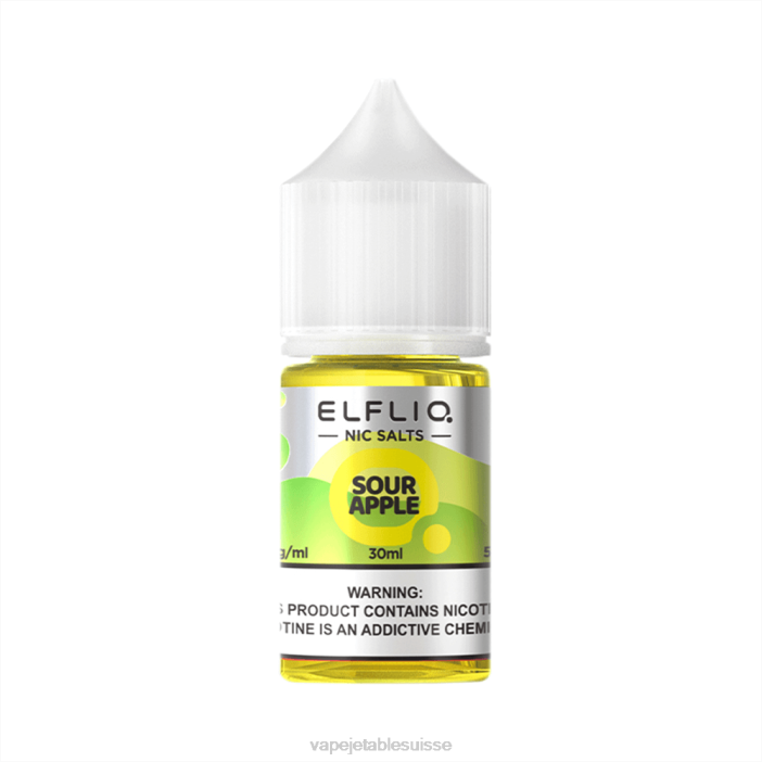 pomme aigre R4L228 ELFBAR ELFLIQ nic sel 30ml