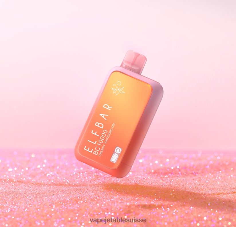 ELFBAR BC10000 édition jetable vape sunit 08R8403 pastèque cerise vape sans nicotine