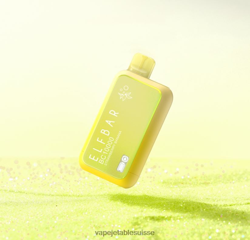 ELFBAR BC10000 édition jetable vape sunit 08R8409 fraise banane vape jetable suisse