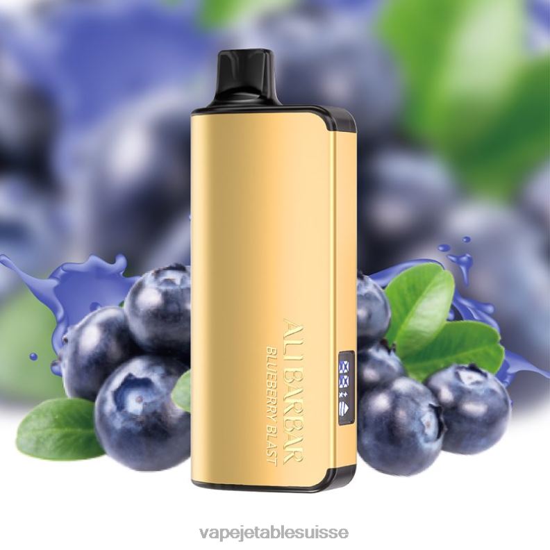 Vape Jetable Suisse - Alibarbar Ingot 20000 vapes jetables explosion de myrtilles 2RRNF31