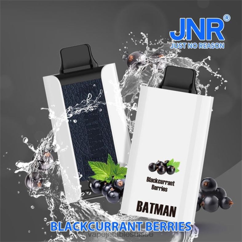 Vape Jetable Suisse - JNR BATMAN 11000 baies de cassis 2266415