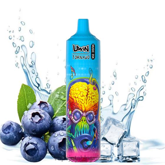 Vape Jetable Suisse - myrtille sur glace UWIN CRYSTAL vape jetable 35k 28408384