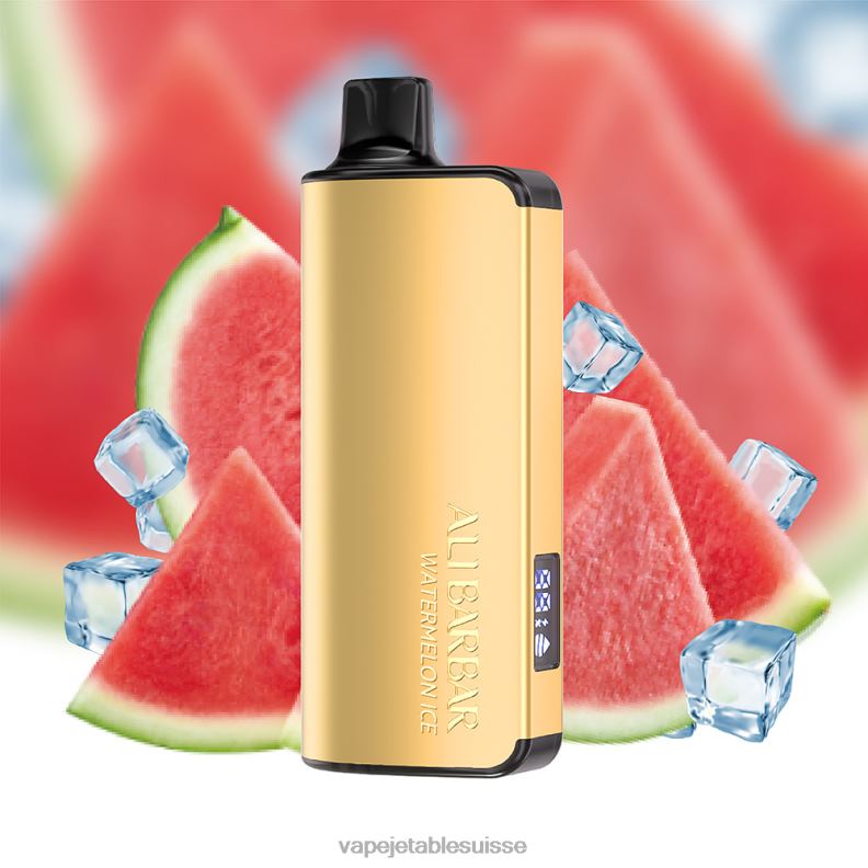 Vape Shop Geneve - Alibarbar Ingot 20000 vapes jetables Ribéna 2RRNF42