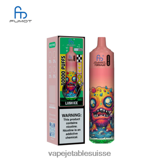 Vape Shop Geneve - Fumot Tornado 30 000 musiques glace luxuriante 4X48XR17