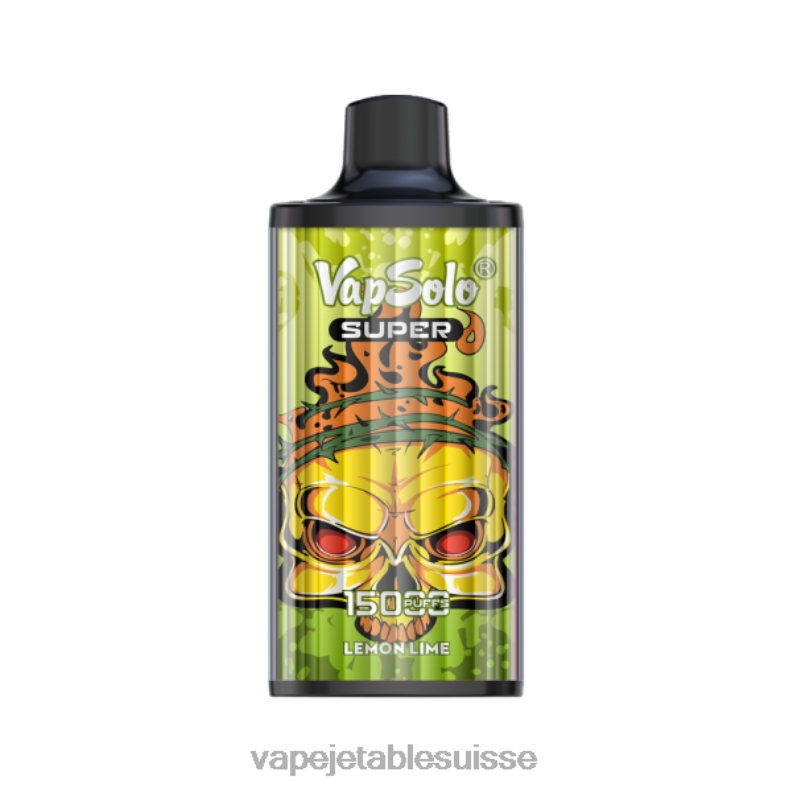 Vape Shop Geneve - Vapsolo SUPER vape jetable citron vert 2RRNF130