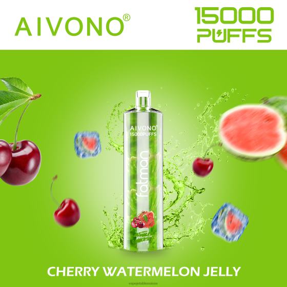 Vape Shop Geneve - gelée de pastèque joyeuse Aivono FATMAN 15000 2840820