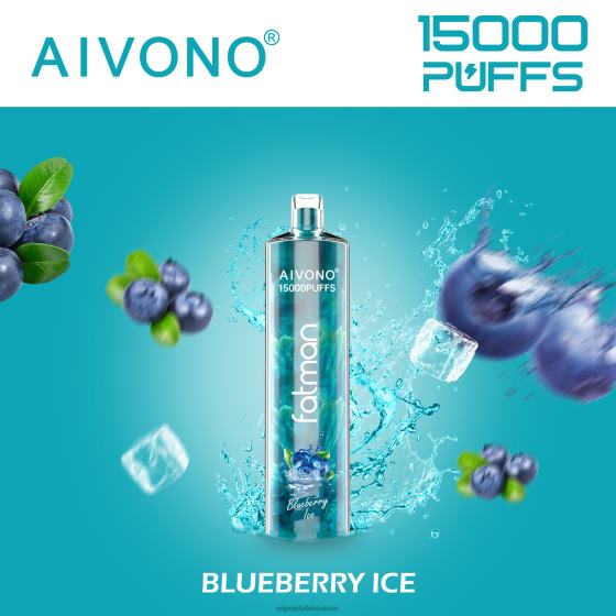 Vape Shop Geneve - glace aux myrtilles Aivono FATMAN 15000 2840814