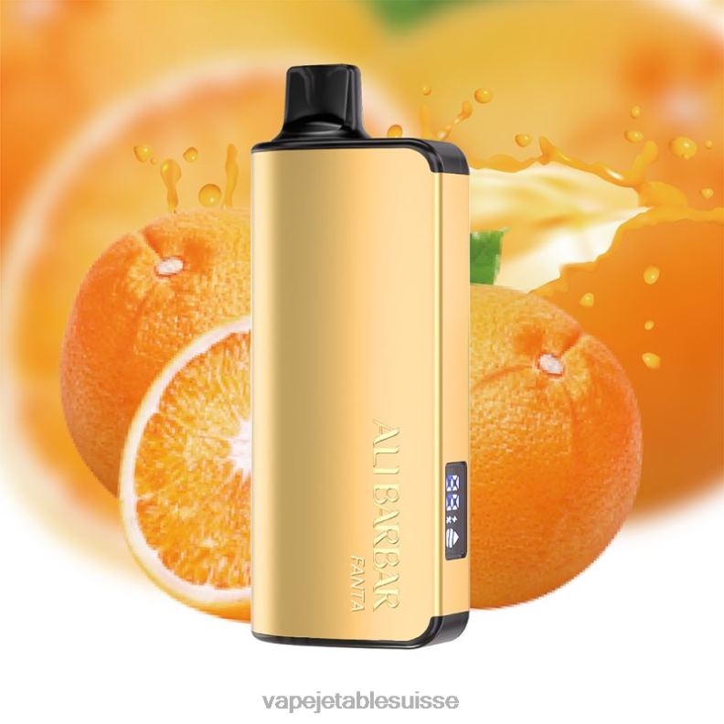 Vape Suisse - Alibarbar Ingot 20000 vapes jetables coucher de soleil en Californie 2RRNF33