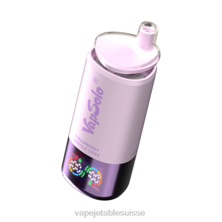 Vape Suisse - Coca-Cola Fraise Vanille & Myrtille Framboise & Citron Lime VapSolo Triple 30 000 bouffées 6PX887