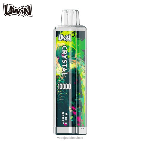 Vape Suisse - baies mélangées UWIN CRYSTAL 10000 vapes jetables 28408379