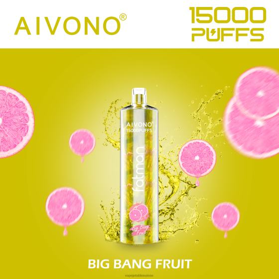 Vape Suisse - fruit du big bang Aivono FATMAN 15000 2840816