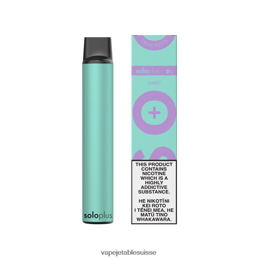 Vape Suisse - Solo Plus vape jetable 26LPZN31 doux