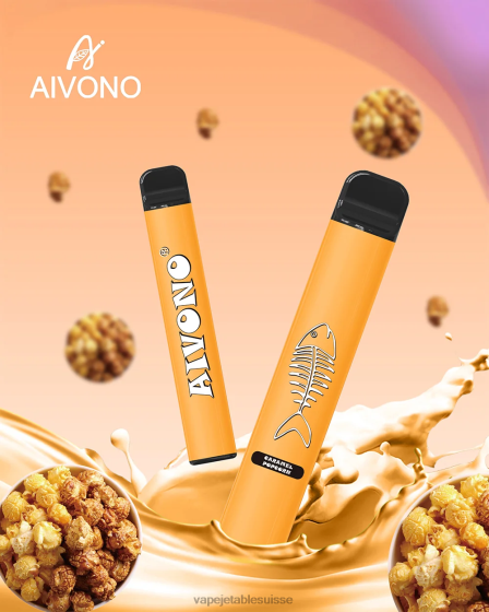 Vape Suisse - pop-corn au caramel Aivono AIM FISHBONE 600 28408286
