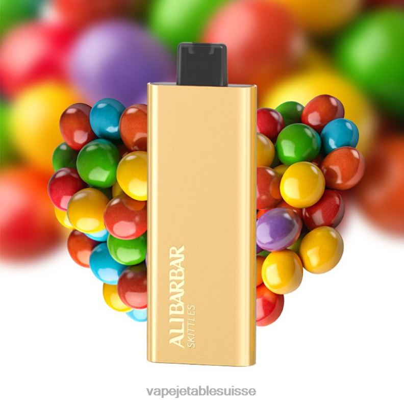 Cigarette Electronique Bulle - Alibarbar Pandora 7000 vapes jetables bonbons arc-en-ciel 2RRNF60