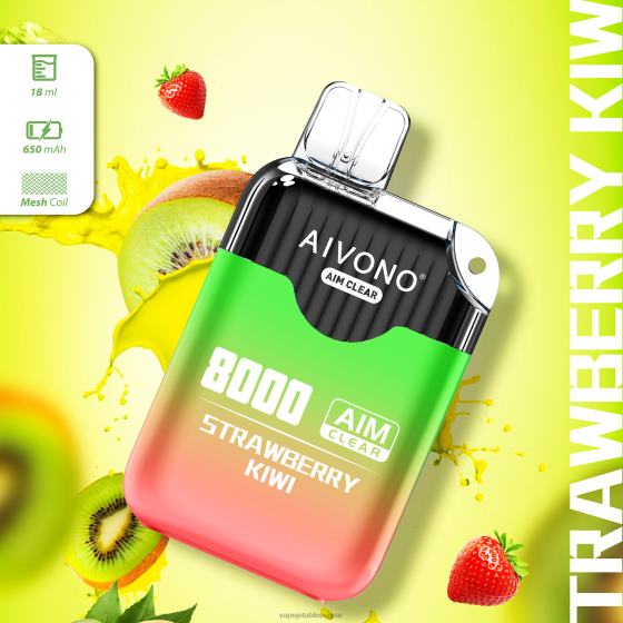 Vape Jetable Suisse - fraise-kiwi Aivono AIM CLEAR 8000 28408210