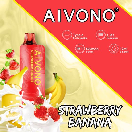 Vape Shop Geneve - fraise banane Aivono AIM GUN 7000 28408107