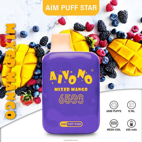 Vape Shop Geneve - mangue mélangée Aivono AIM PUFF STAR 6500 28408296