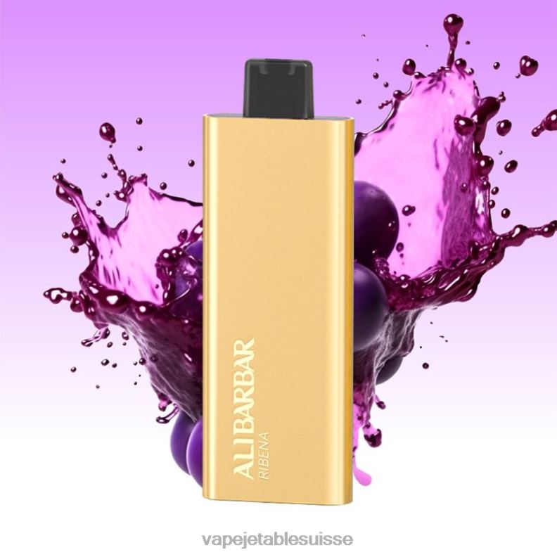 Vape Suisse - Alibarbar Pandora 7000 vapes jetables Ribéna 2RRNF61