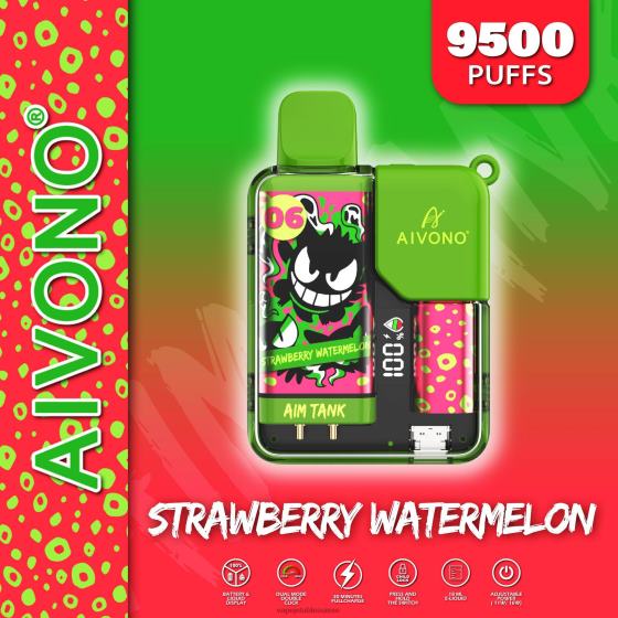 Vape Suisse - pastèque fraise Aivono AIM TANK 9500 2840846