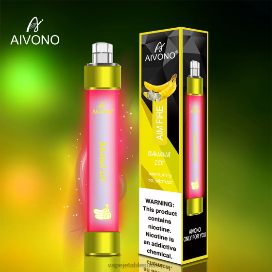 Vape Jetable Suisse - glace à la banane Aivono AIM FIRE 1000 28408324